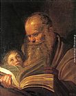 Frans Hals Canvas Paintings - St. Matthew